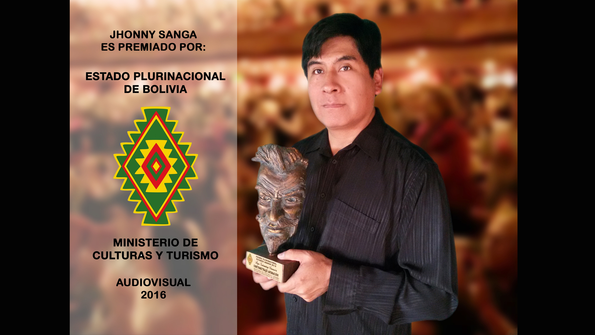 jhon sanga premiacion