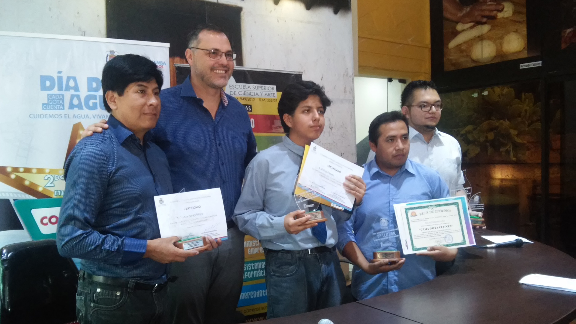 jhon sanga premiacion